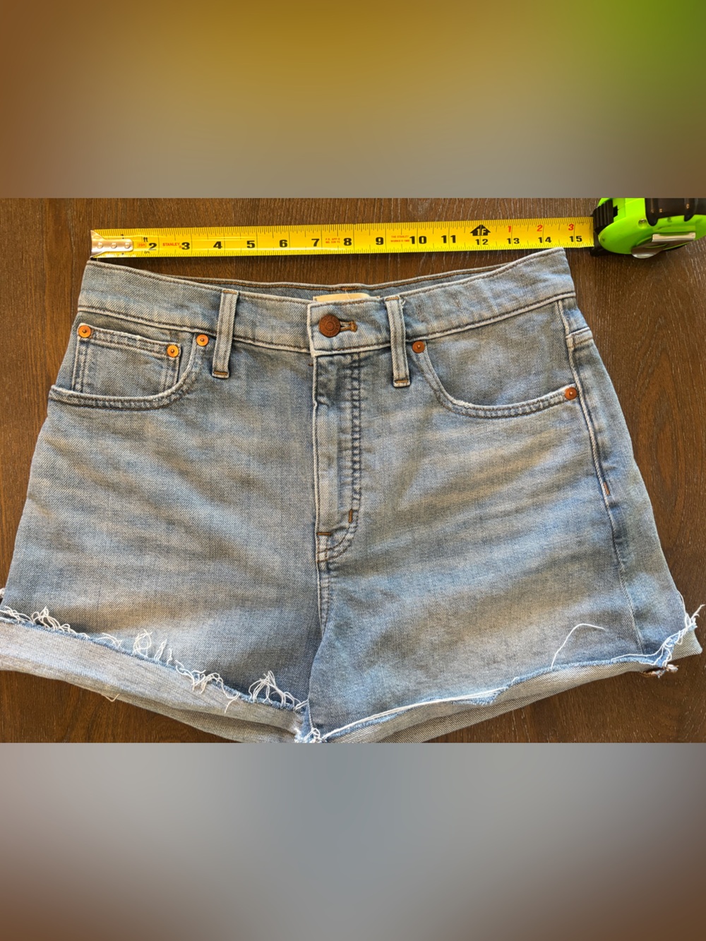Madewell Light Blue Denim Jean Shorts